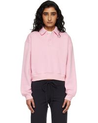 Skims - Cotton Fleece Polo - Lyst