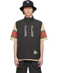 and wander - Gramicci Edition Brushed Nylon Vest - Lyst