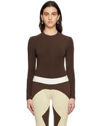 Paris Georgia Basics - Backless Bodysuit - Lyst