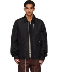 Rick Owens - Concealed Zipfront Jacket - Lyst