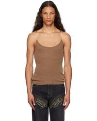 Y. Project - Invisible Strap Tank Top - Lyst