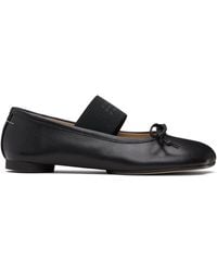 MM6 by Maison Margiela - Anatomic Numeric Ballerina Flats - Lyst