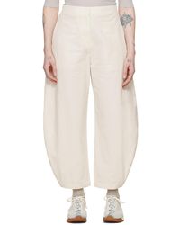 Amomento - Off- Curved Leg Trousers - Lyst