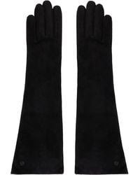 Handsome Stockholm - Essentials Long Suede Gloves - Lyst