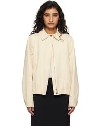 Loulou de Saison - Drew Cotton Gabardine Windbreaker Jacket - Lyst
