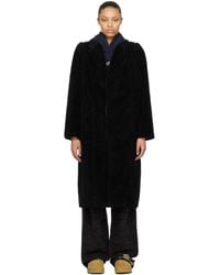 Adererror - Black Single-breasted Coat - Lyst