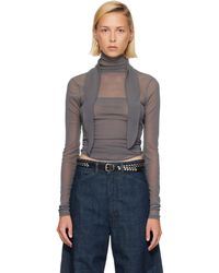 Lemaire - Ballerina Scarf Blouse - Lyst