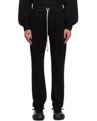 Rick Owens - ブラック Hollywood Berlin ドローストリング スウェットパンツ - Lyst