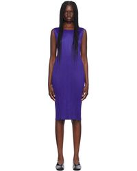 Pleats Please Issey Miyake - Monthly Colors July Midi Dress - Lyst