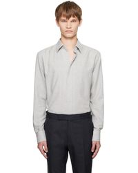 Tom Ford - Cashmere Melange Fluid Fit Shirt - Lyst