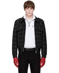 Ernest W. Baker - Check Bomber Jacket - Lyst