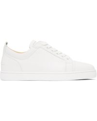 basket louboutin blanche