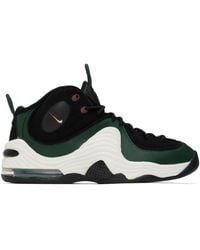 Nike - Black & Green Air Penny Ii Sneakers - Lyst