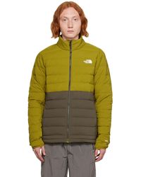 The North Face - Green & Gray Belleview Down Jacket - Lyst