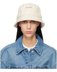 Jacquemus - Off- Les Classiques 'The Gadjo' Bucket Hat - Lyst