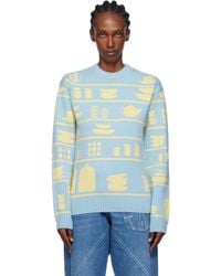 JW Anderson - Crockery Jacquard Sweater - Lyst