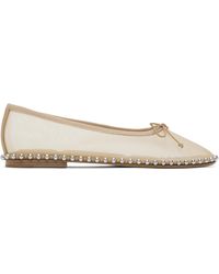 Alexander Wang - ベージュ Lina Ballchain バレエシューズ - Lyst