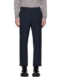 RRL - Slim Striped Herringbone Suit Trousers - Lyst