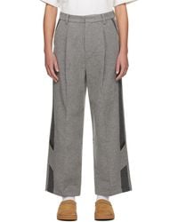Adererror - Gray Wofez Trousers - Lyst