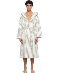 Tekla - Terry Hooded Bathrobe - Lyst