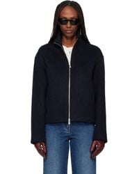 Tonywack - Wool Alpaca Zippered Jacket - Lyst