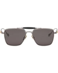 Cutler and Gross - Gunmetal The Great Frog Edition Capri Rectangular Sunglasses - Lyst