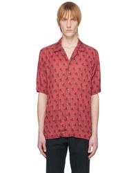 Dries Van Noten - Red Embellished Shirt - Lyst