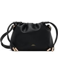 A.P.C. - ブラック ミニ Ninon バッグ - Lyst