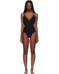 Rick Owens - Temple Deep V Bather Swimsuit - Lyst