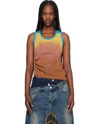 ANDERSSON BELL - Airbrush Asym Tank Top - Lyst