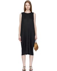 Pleats Please Issey Miyake - Lamp Shade Midi Dress - Lyst