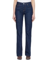 Ami Paris - Cotton Bootcut Fit Jeans - Lyst