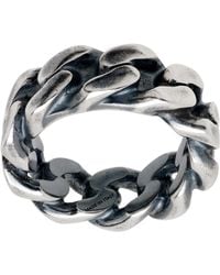 MM6 by Maison Margiela - Chain Ring - Lyst