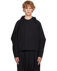 Kiko Kostadinov - Helmond Gathered Blouson Jacket - Lyst