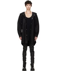 Rick Owens - Tower Hooded Outershirt - Lyst