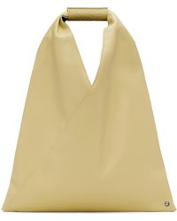 MM6 by Maison Martin Margiela - Green Triangle Classic Small Tote - Lyst