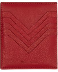 Rick Owens - Red Square Card Holder - Lyst