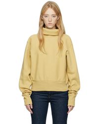 Quira - Col Roulé Côtelé Kaki Exclusif À Ssense - Lyst