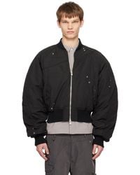 HELIOT EMIL - Ssense Exclusive Tranquil Bomber Jacket - Lyst