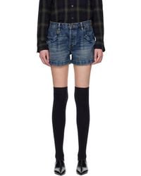 R13 - Pouch Pocket Denim Shorts - Lyst