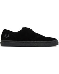 Fred Perry - F perry baskets linden noires - Lyst
