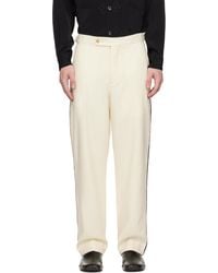 Bode - Off- Beaded Player Trousers - Lyst