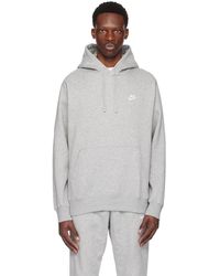 Nike - Embroidered Hoodie - Lyst