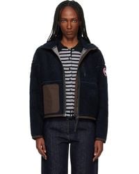 Canada Goose - Simcoe Zip Up Fleece Jacket - Lyst