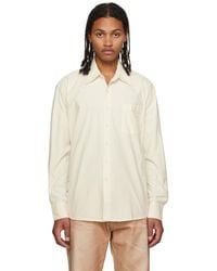 Our Legacy - Off-white Above Shirt - Lyst