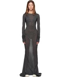 Rick Owens - Tower Simple Edfu Maxi Dress - Lyst