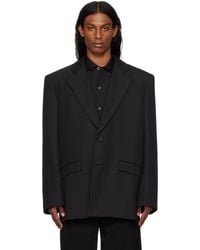 Louis-Gabriel Nouchi - Single-Breasted Oversized Blazer - Lyst
