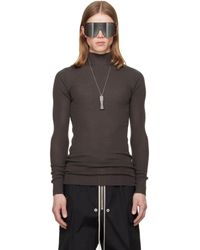 Rick Owens - Tower Ribbed Lupetto Sweater - Lyst