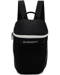 Givenchy - Sac à dos g-trek noir et blanc - Lyst
