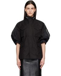Sacai - Cotton Weather Jacket - Lyst